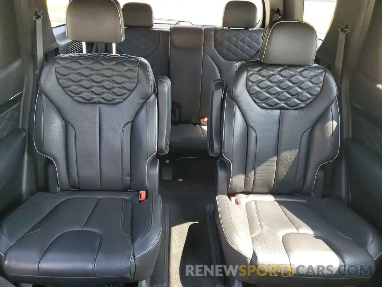 10 fotografías del automóvil dañado KM8R54HE7LU137185 HYUNDAI PALISADE 2020