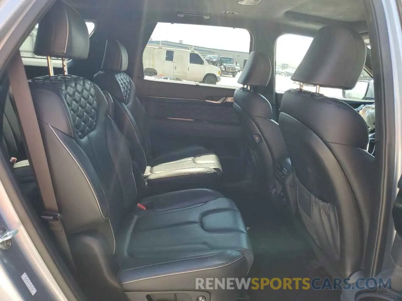 12 fotografías del automóvil dañado KM8R54HE7LU137185 HYUNDAI PALISADE 2020
