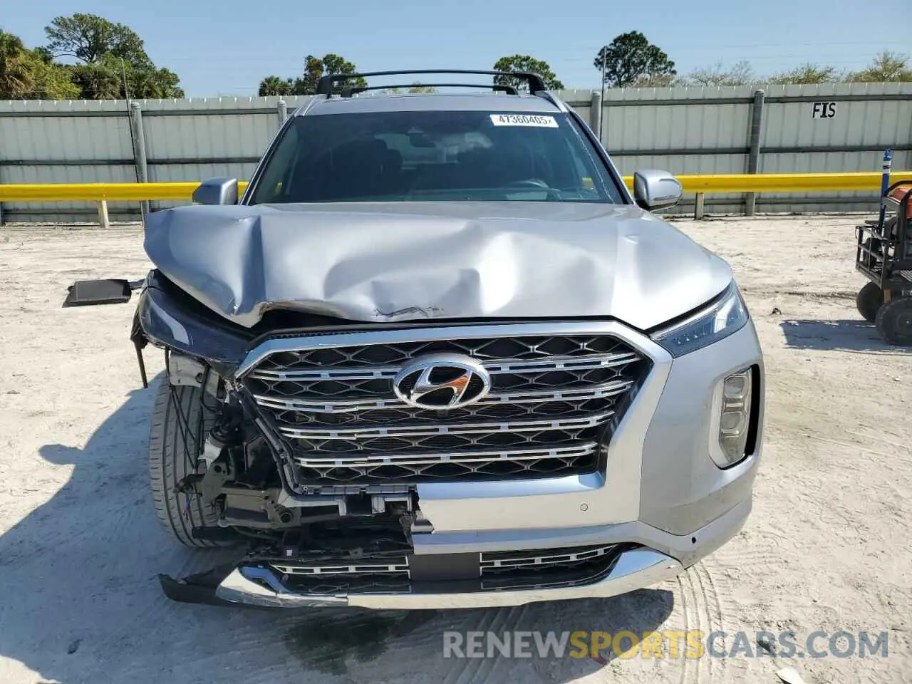 5 fotografías del automóvil dañado KM8R54HE7LU137185 HYUNDAI PALISADE 2020