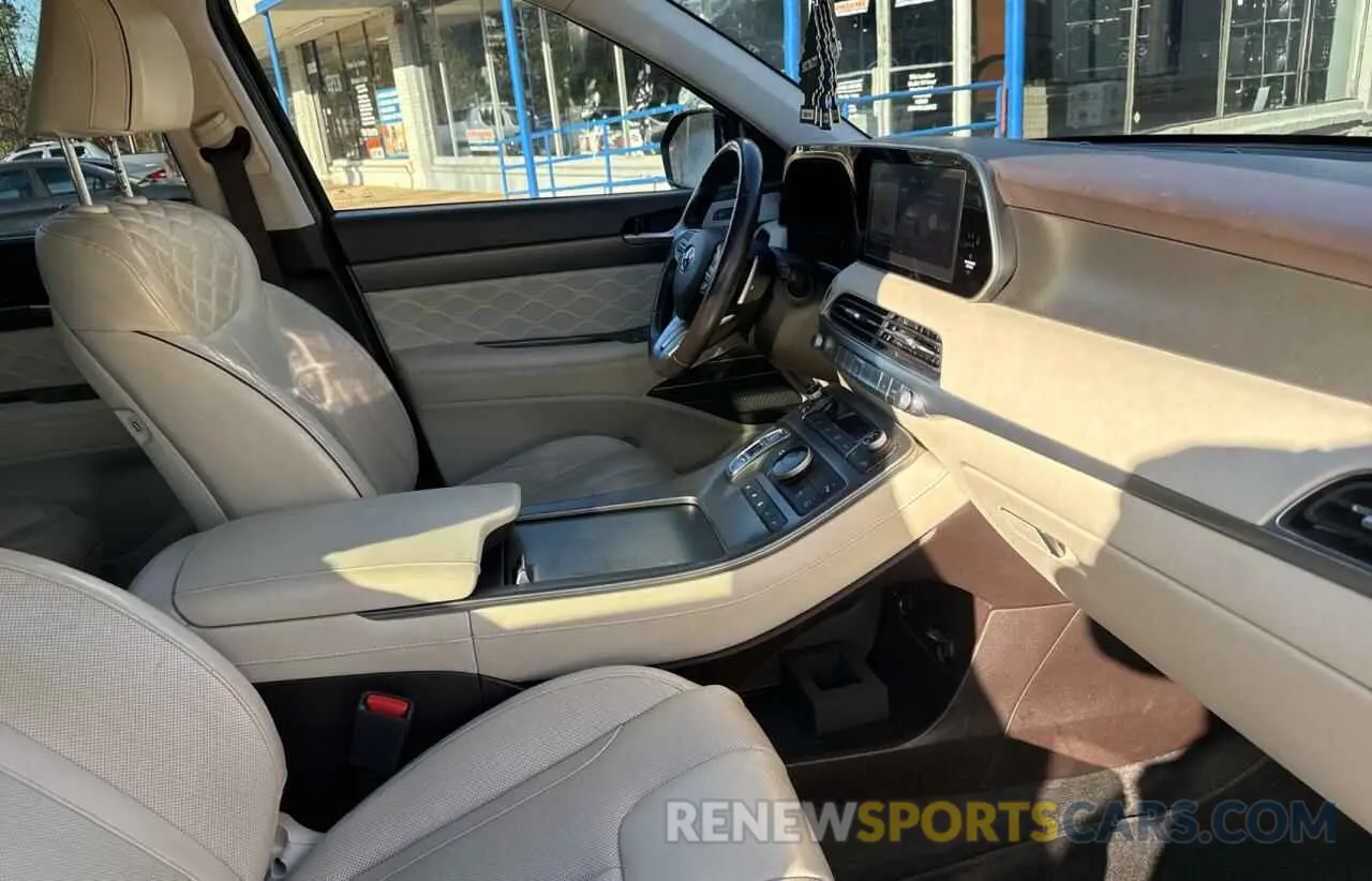 5 fotografías del automóvil dañado KM8R54HE8LU051576 HYUNDAI PALISADE 2020