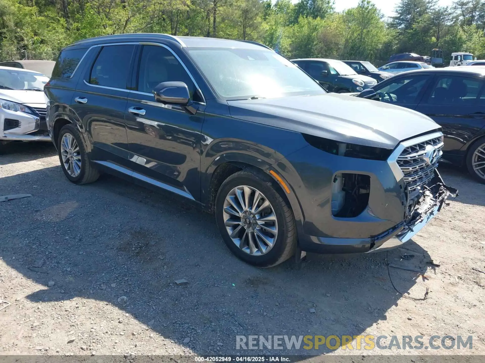 1 fotografías del automóvil dañado KM8R54HEXLU034097 HYUNDAI PALISADE 2020