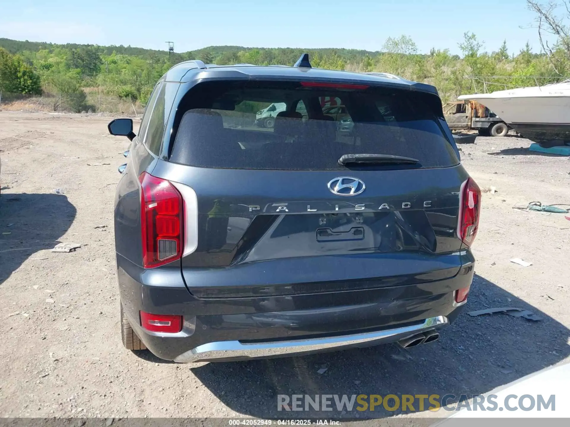 16 fotografías del automóvil dañado KM8R54HEXLU034097 HYUNDAI PALISADE 2020