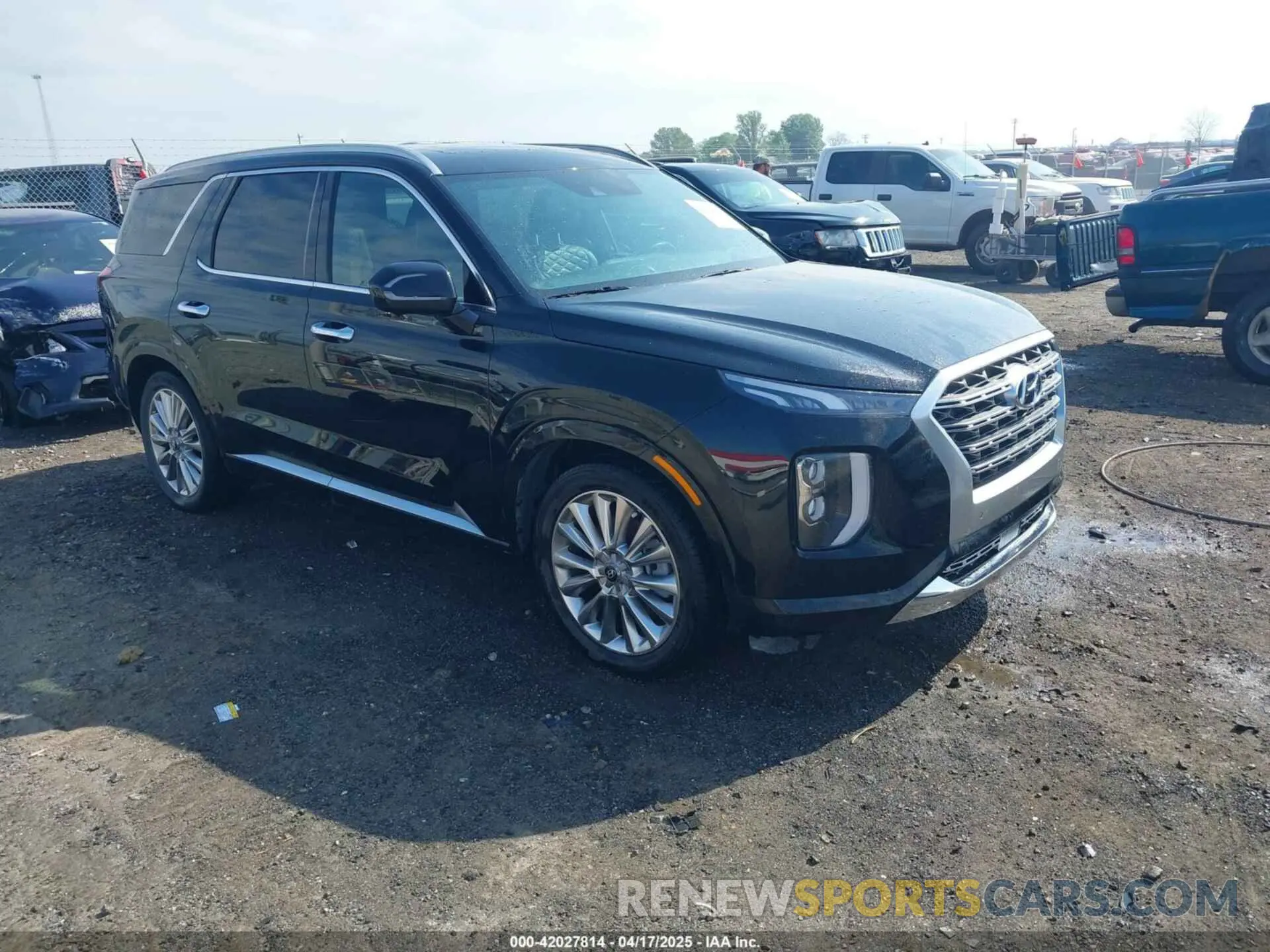 1 fotografías del automóvil dañado KM8R5DHE0LU147007 HYUNDAI PALISADE 2020