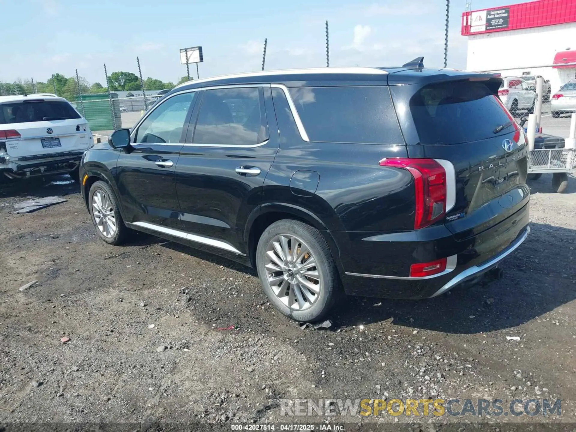 3 fotografías del automóvil dañado KM8R5DHE0LU147007 HYUNDAI PALISADE 2020