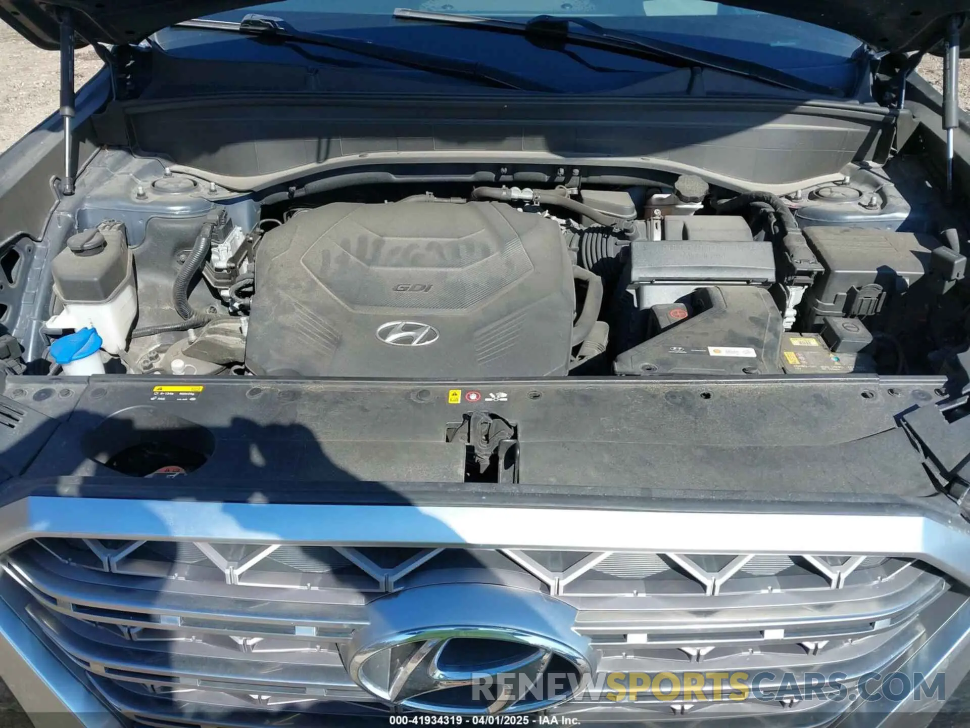 10 fotografías del automóvil dañado KM8R5DHE1LU044615 HYUNDAI PALISADE 2020