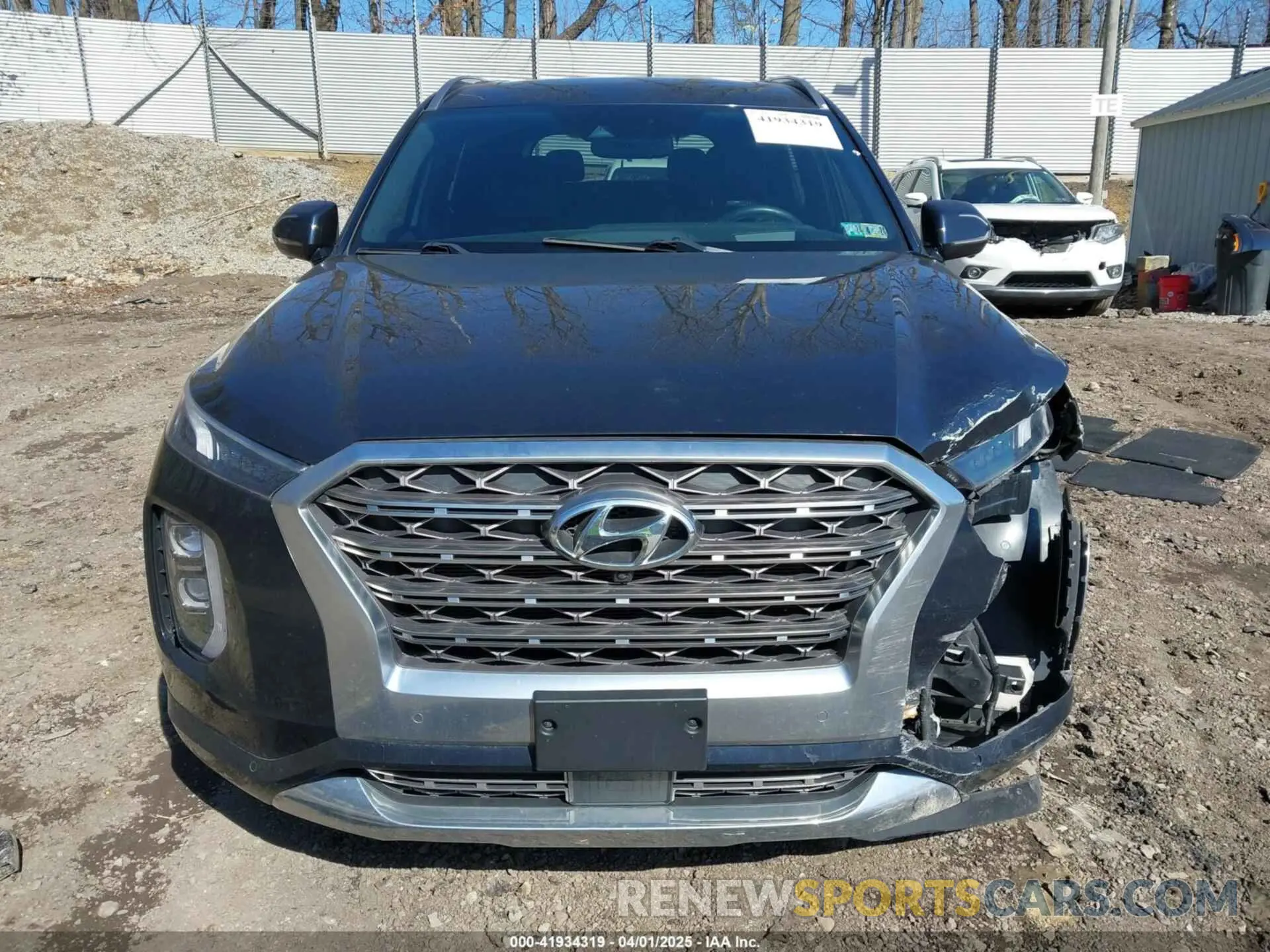 11 fotografías del automóvil dañado KM8R5DHE1LU044615 HYUNDAI PALISADE 2020