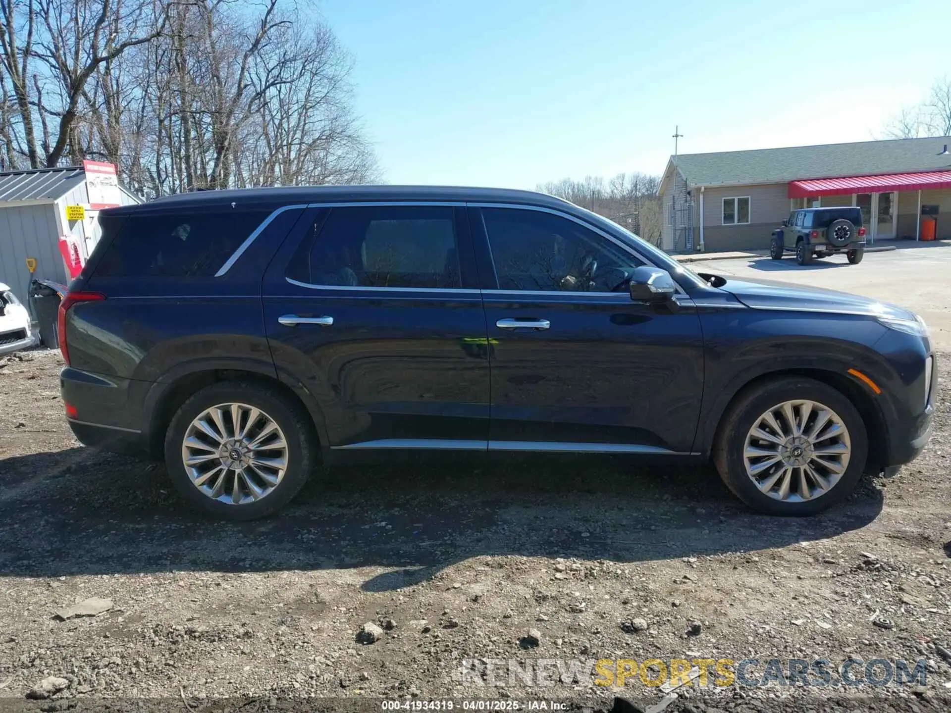 12 fotografías del automóvil dañado KM8R5DHE1LU044615 HYUNDAI PALISADE 2020