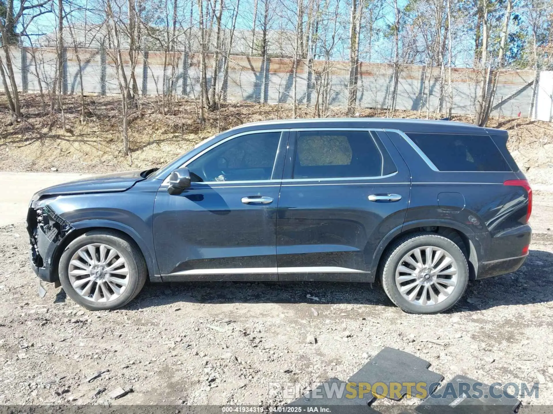 13 fotografías del automóvil dañado KM8R5DHE1LU044615 HYUNDAI PALISADE 2020