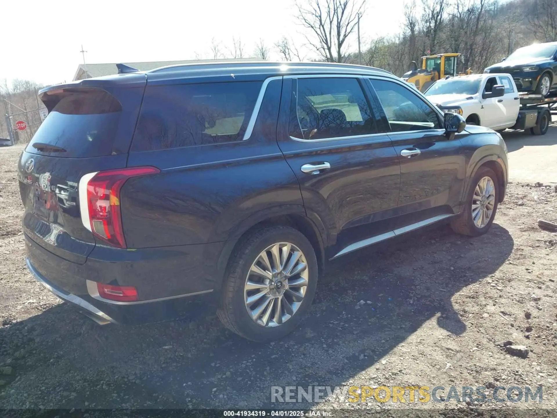 4 fotografías del automóvil dañado KM8R5DHE1LU044615 HYUNDAI PALISADE 2020