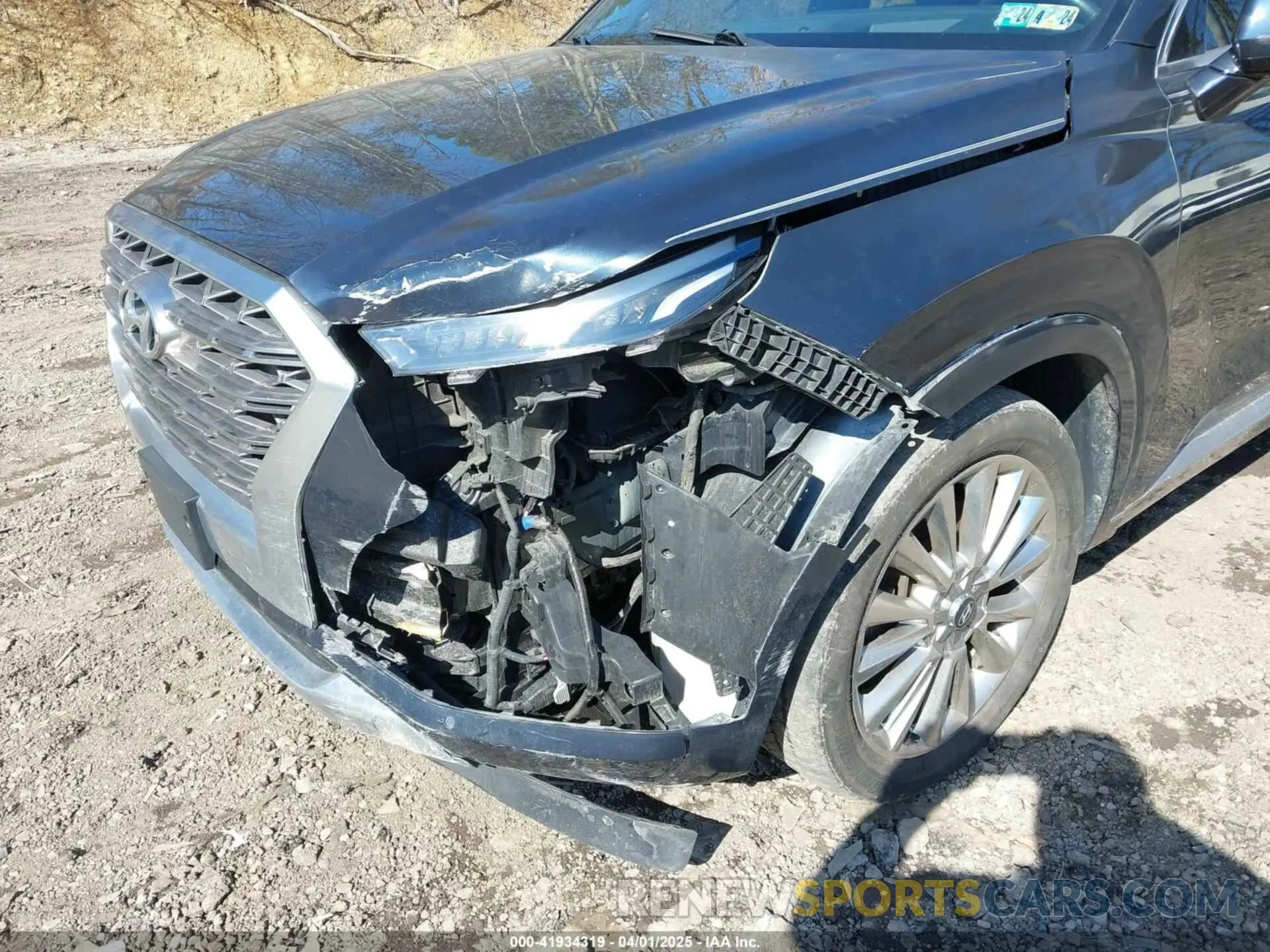 6 fotografías del automóvil dañado KM8R5DHE1LU044615 HYUNDAI PALISADE 2020