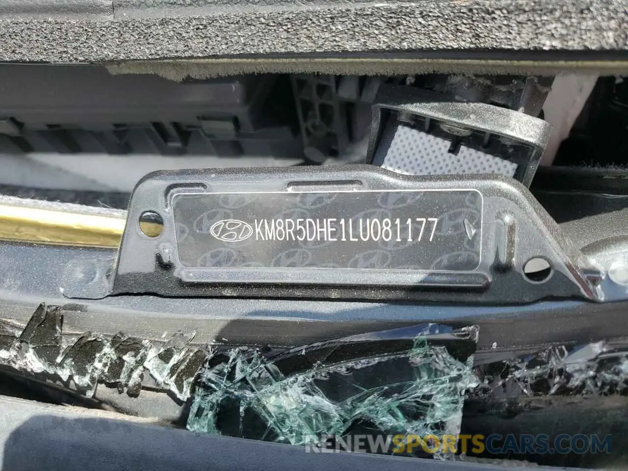 12 fotografías del automóvil dañado KM8R5DHE1LU081177 HYUNDAI PALISADE 2020