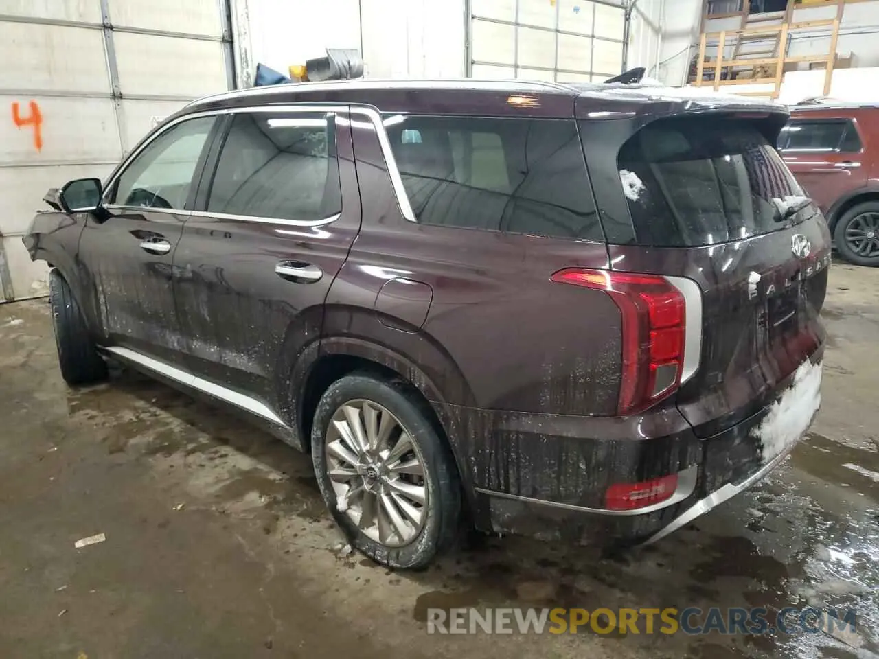 2 fotografías del automóvil dañado KM8R5DHE1LU084418 HYUNDAI PALISADE 2020