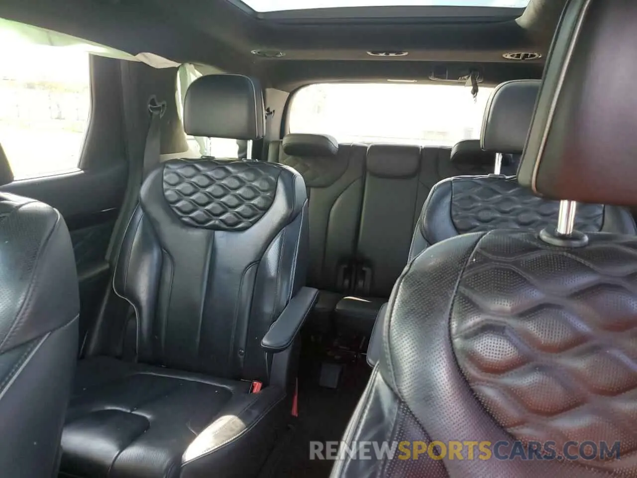 10 fotografías del automóvil dañado KM8R5DHE1LU169615 HYUNDAI PALISADE 2020