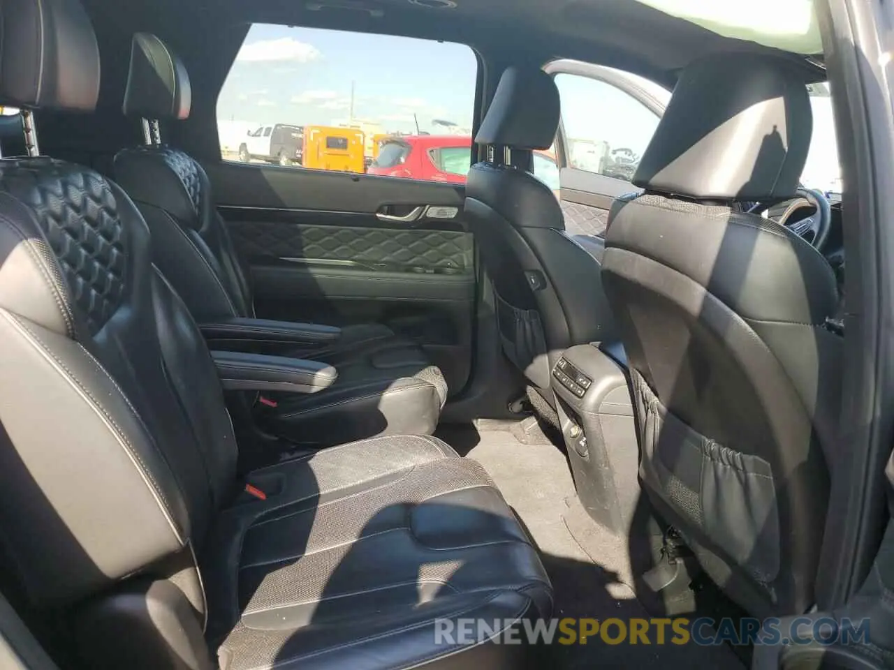 11 fotografías del automóvil dañado KM8R5DHE1LU169615 HYUNDAI PALISADE 2020