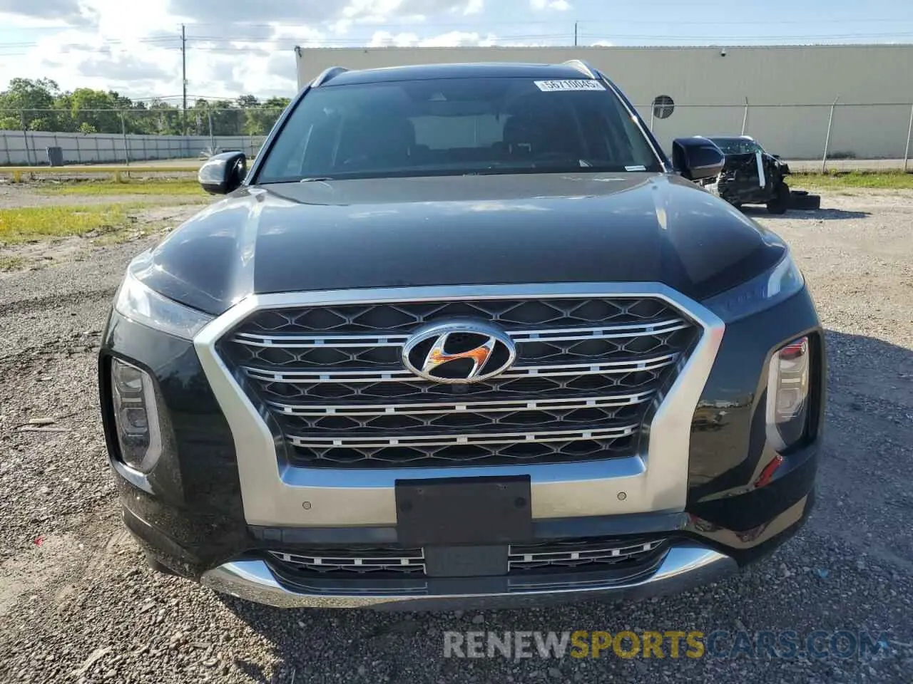 5 fotografías del automóvil dañado KM8R5DHE1LU169615 HYUNDAI PALISADE 2020