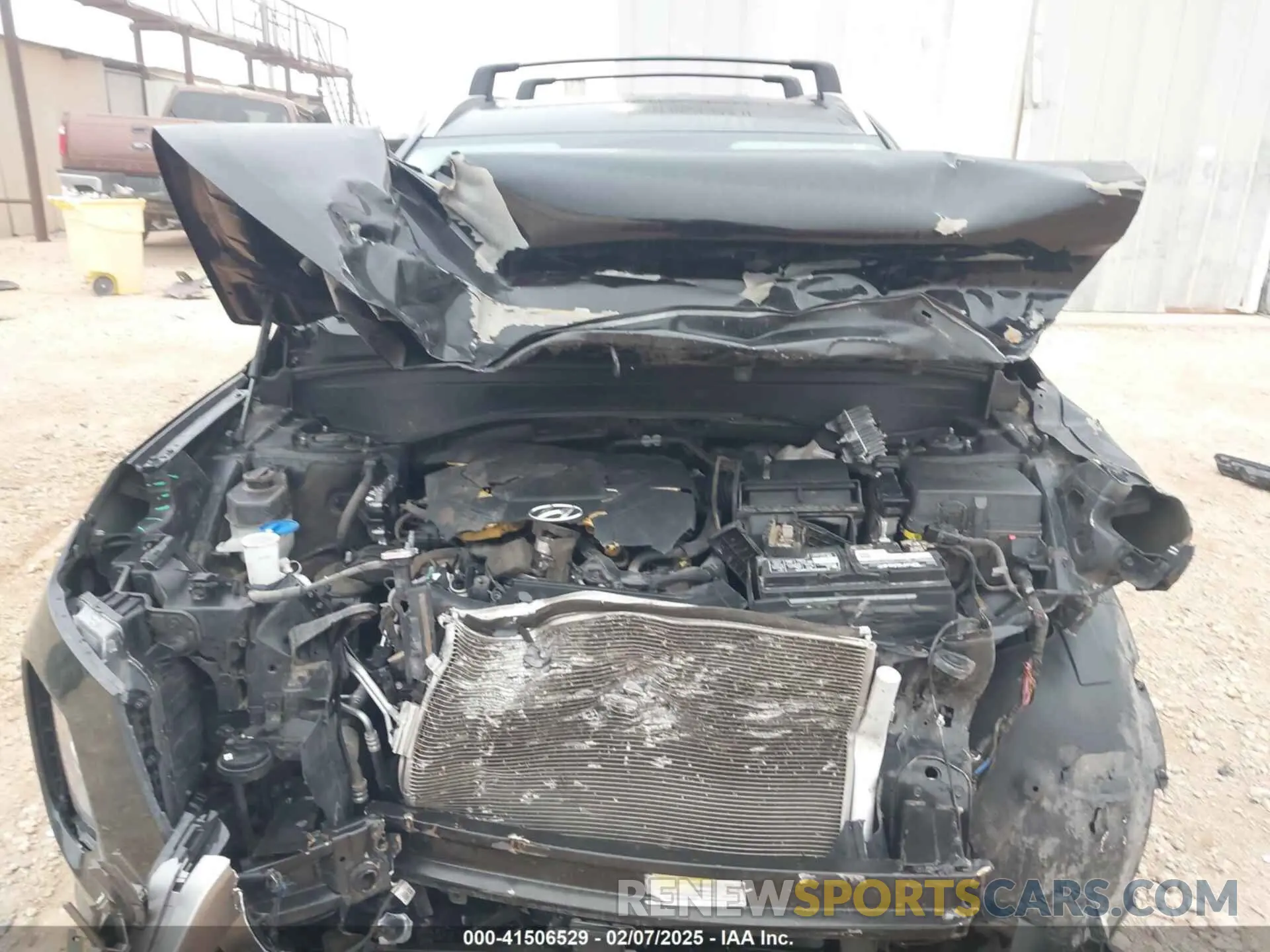10 fotografías del automóvil dañado KM8R5DHE1LU172658 HYUNDAI PALISADE 2020
