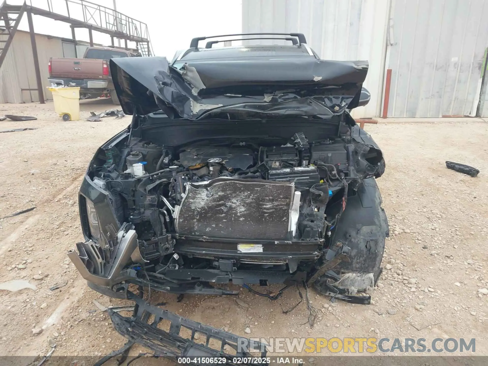 11 fotografías del automóvil dañado KM8R5DHE1LU172658 HYUNDAI PALISADE 2020