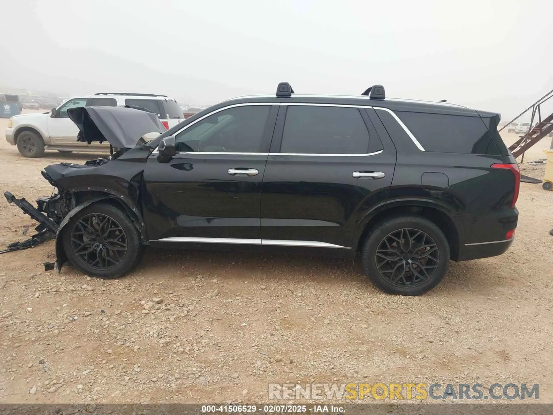 13 fotografías del automóvil dañado KM8R5DHE1LU172658 HYUNDAI PALISADE 2020