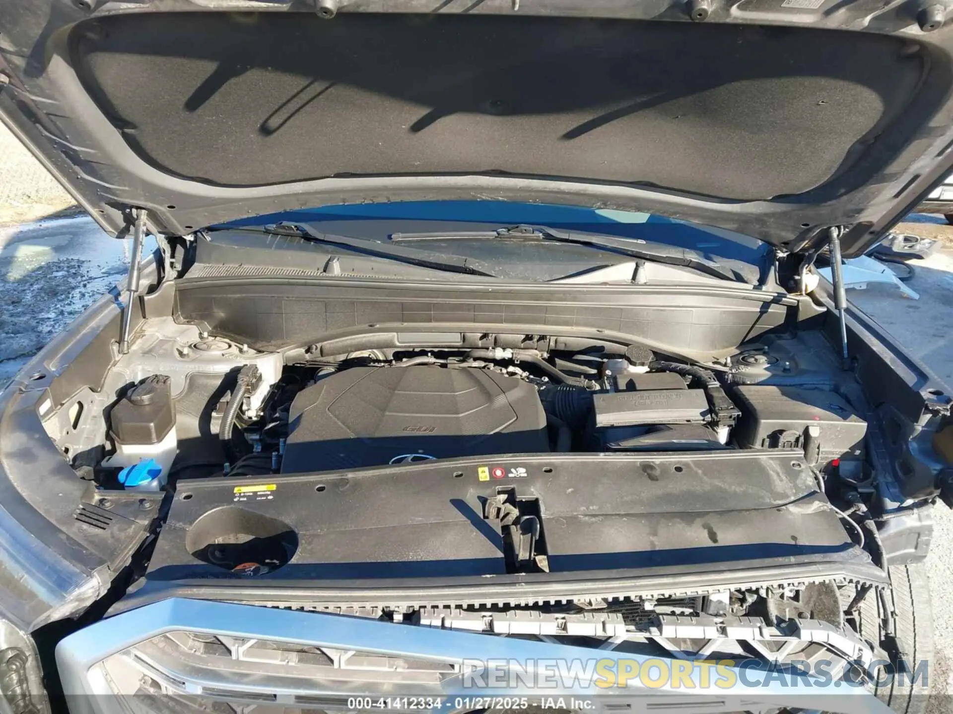 10 fotografías del automóvil dañado KM8R5DHE2LU120116 HYUNDAI PALISADE 2020