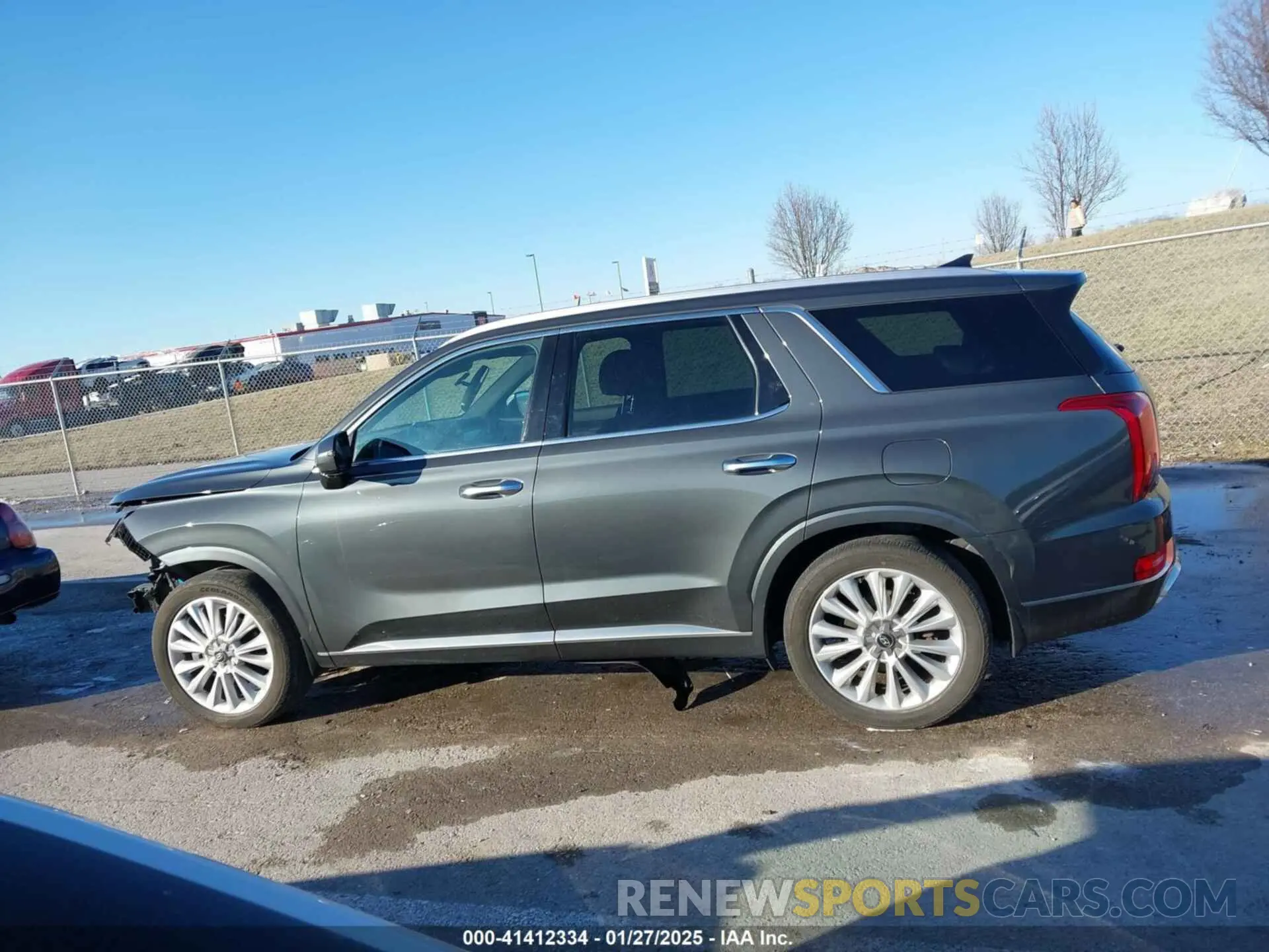 14 fotografías del automóvil dañado KM8R5DHE2LU120116 HYUNDAI PALISADE 2020