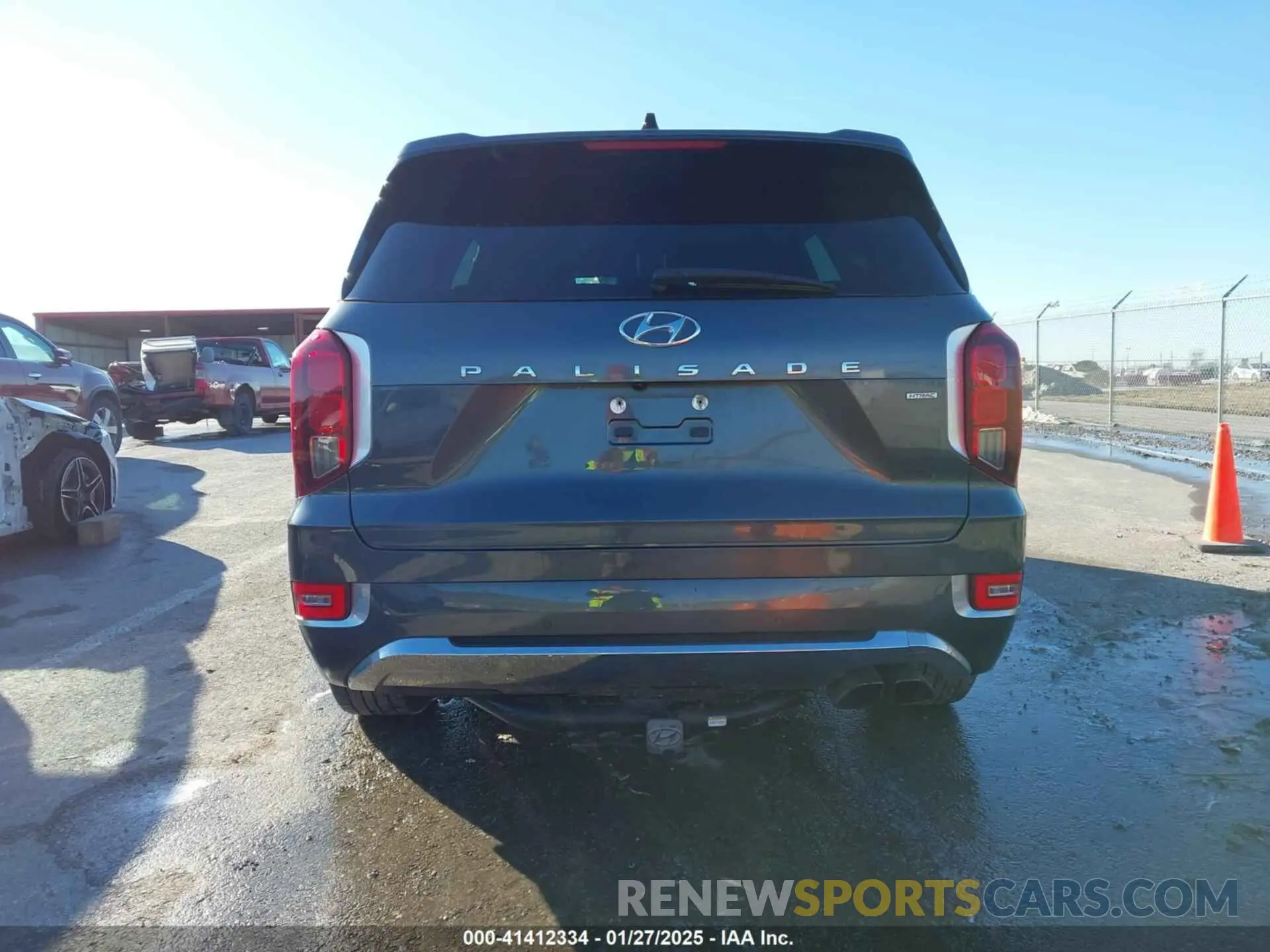 16 fotografías del automóvil dañado KM8R5DHE2LU120116 HYUNDAI PALISADE 2020