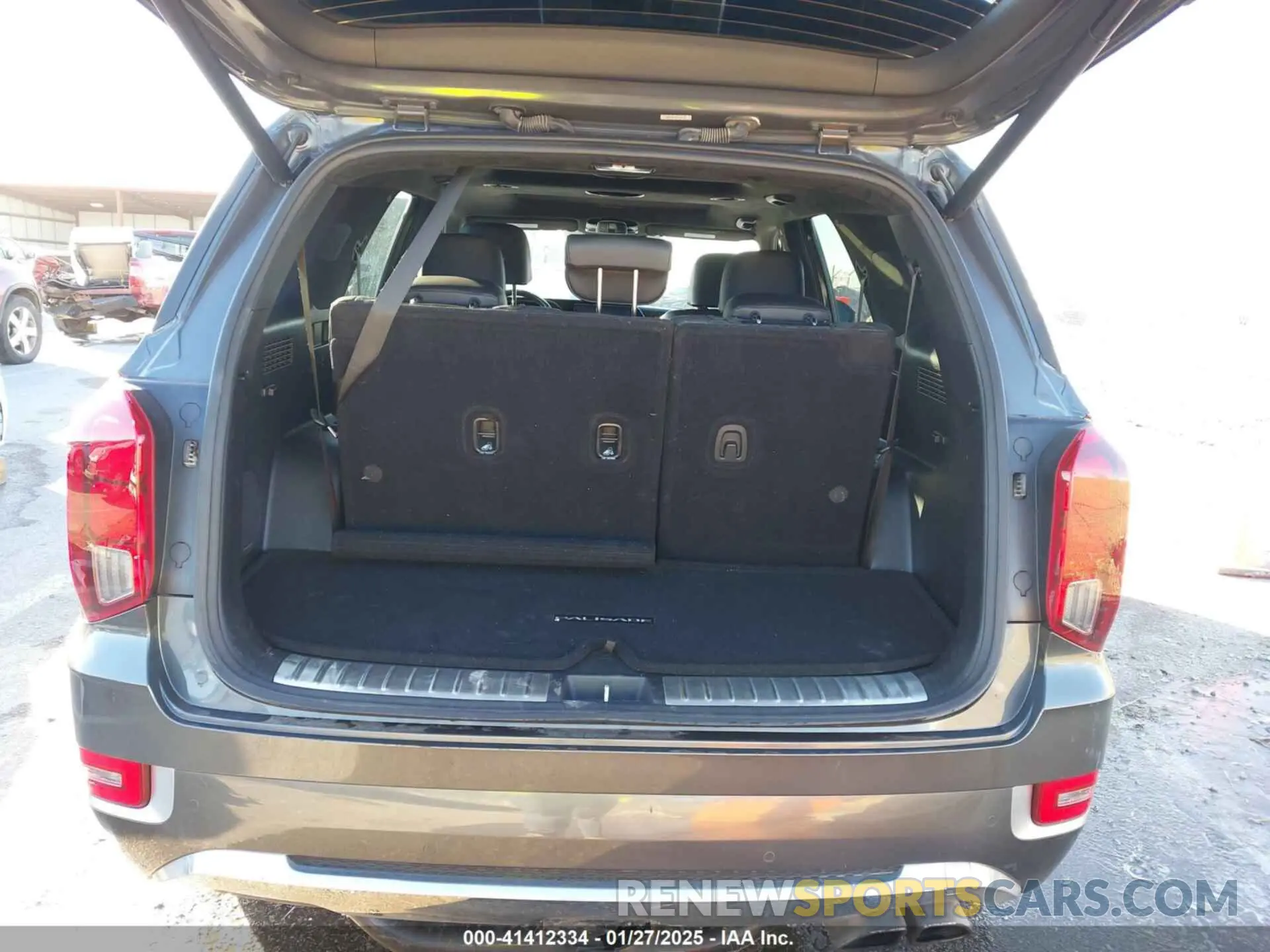 17 fotografías del automóvil dañado KM8R5DHE2LU120116 HYUNDAI PALISADE 2020