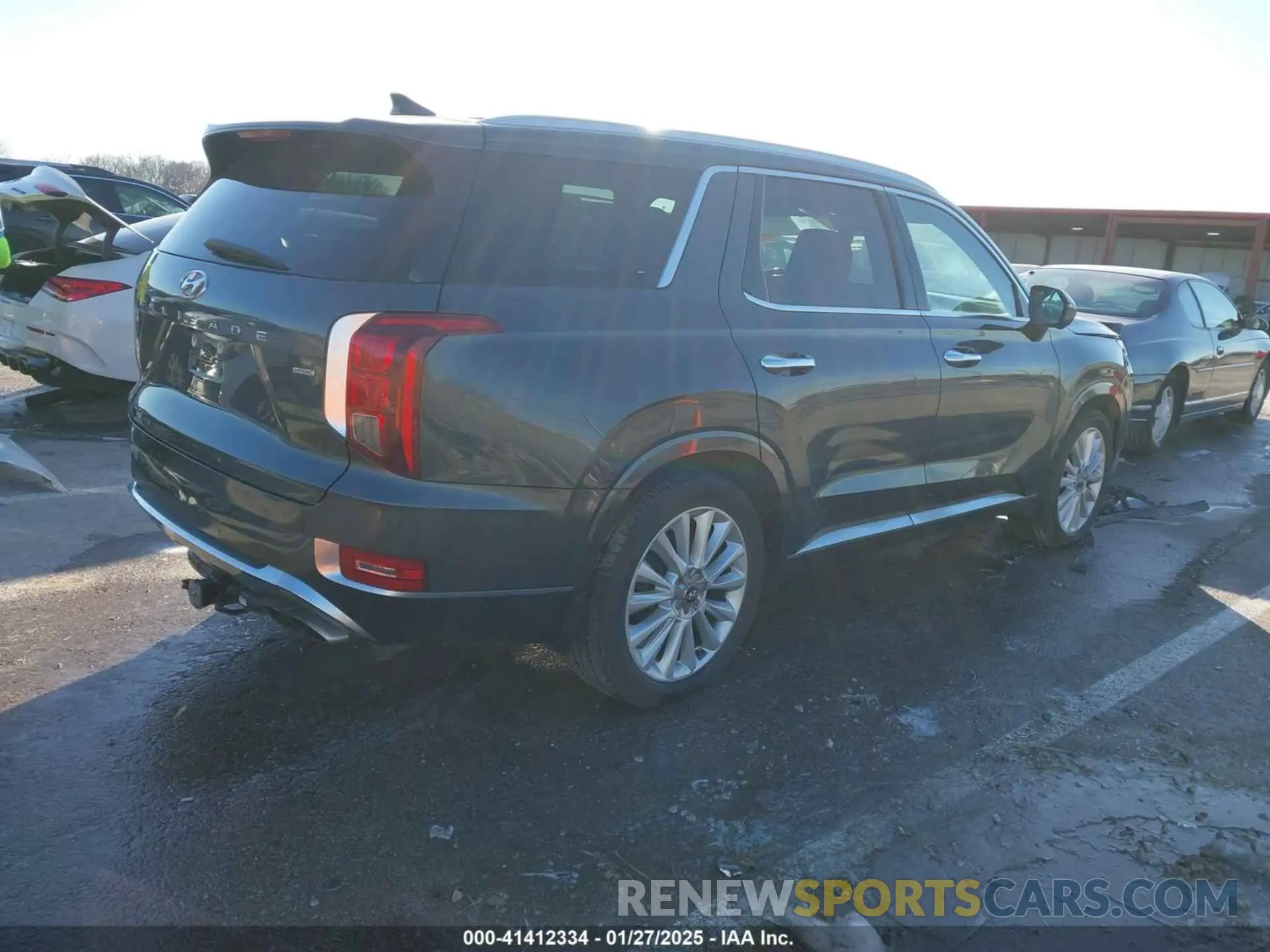 4 fotografías del automóvil dañado KM8R5DHE2LU120116 HYUNDAI PALISADE 2020
