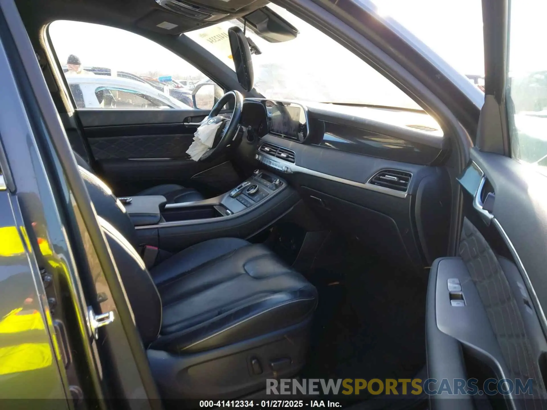 5 fotografías del automóvil dañado KM8R5DHE2LU120116 HYUNDAI PALISADE 2020
