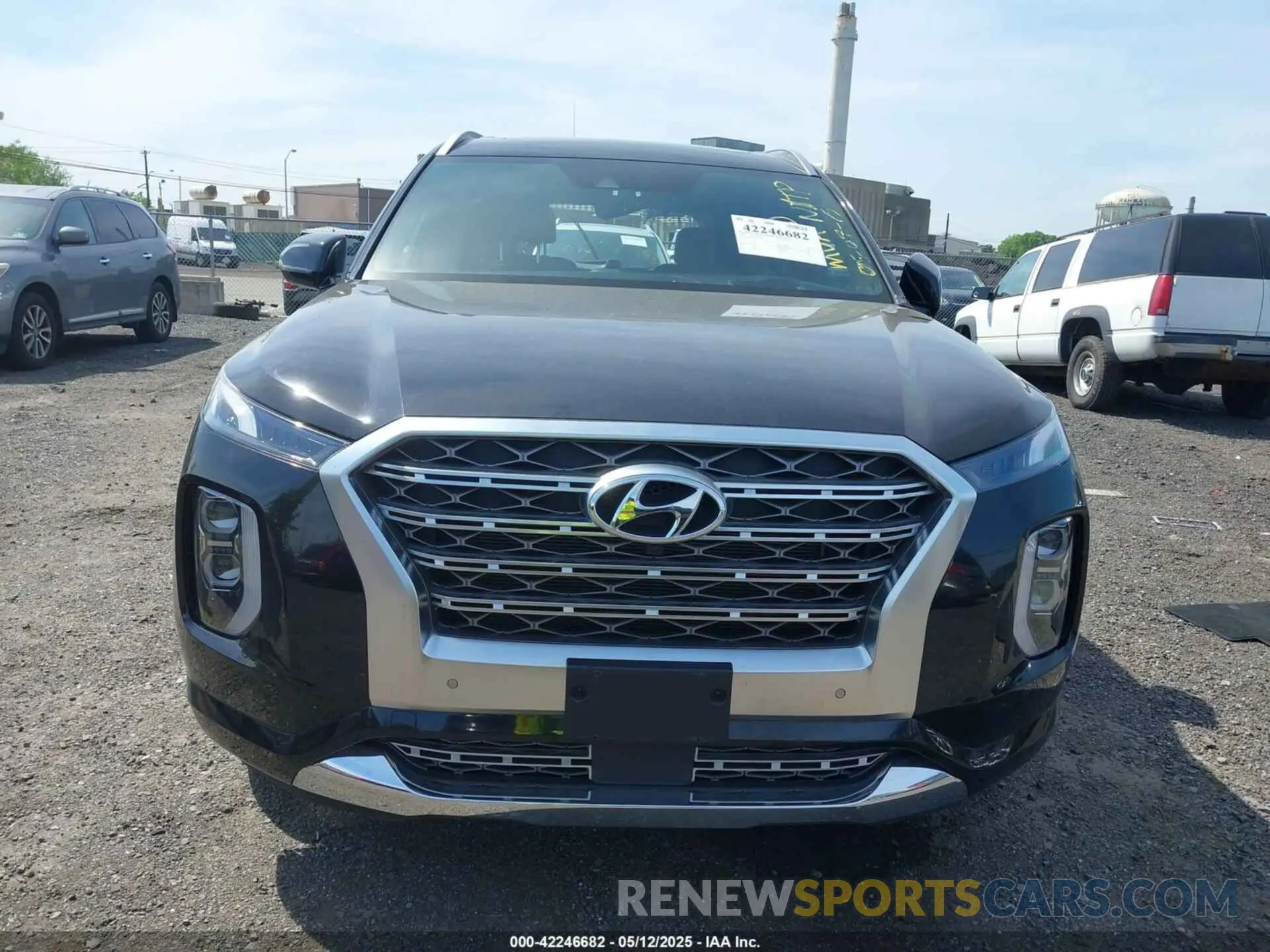 12 fotografías del automóvil dañado KM8R5DHE2LU155397 HYUNDAI PALISADE 2020