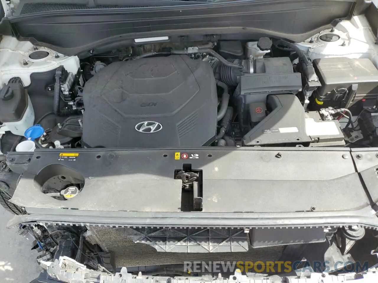12 fotografías del automóvil dañado KM8R5DHE3LU104541 HYUNDAI PALISADE 2020