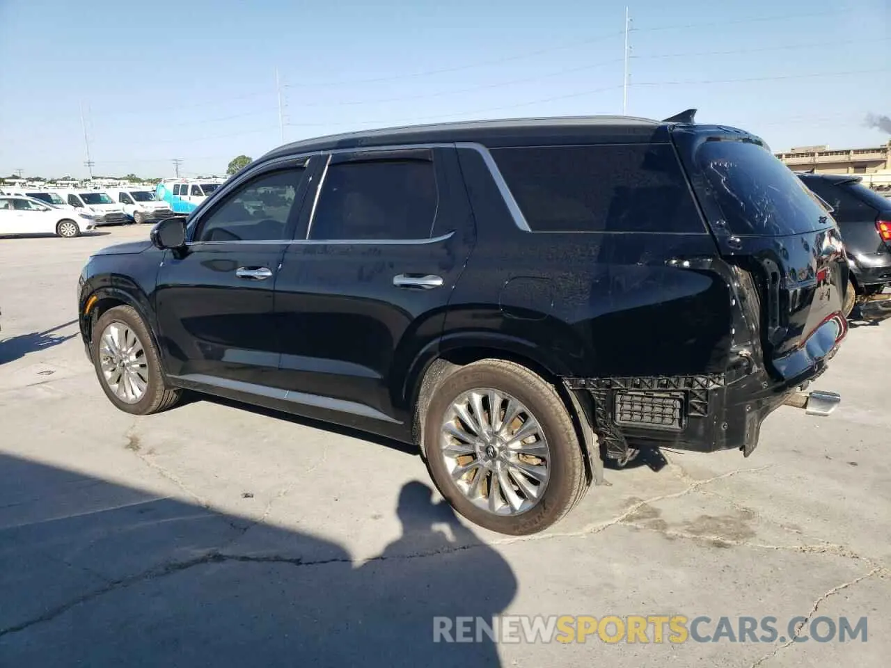 2 fotografías del automóvil dañado KM8R5DHE5LU062759 HYUNDAI PALISADE 2020