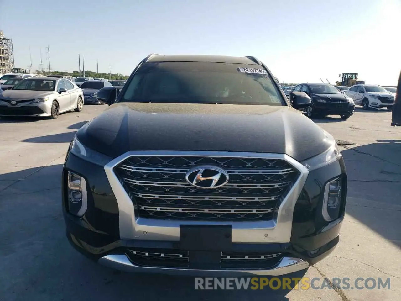 5 fotografías del automóvil dañado KM8R5DHE5LU062759 HYUNDAI PALISADE 2020