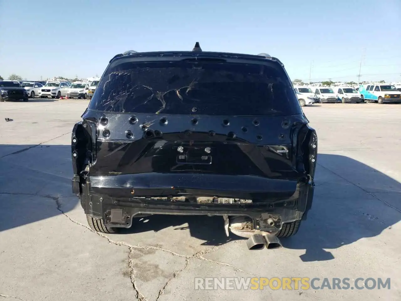6 fotografías del automóvil dañado KM8R5DHE5LU062759 HYUNDAI PALISADE 2020