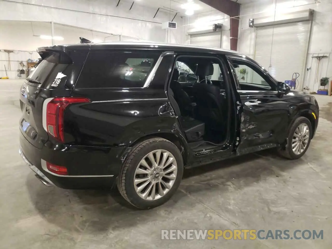 3 fotografías del automóvil dañado KM8R5DHE5LU115198 HYUNDAI PALISADE 2020