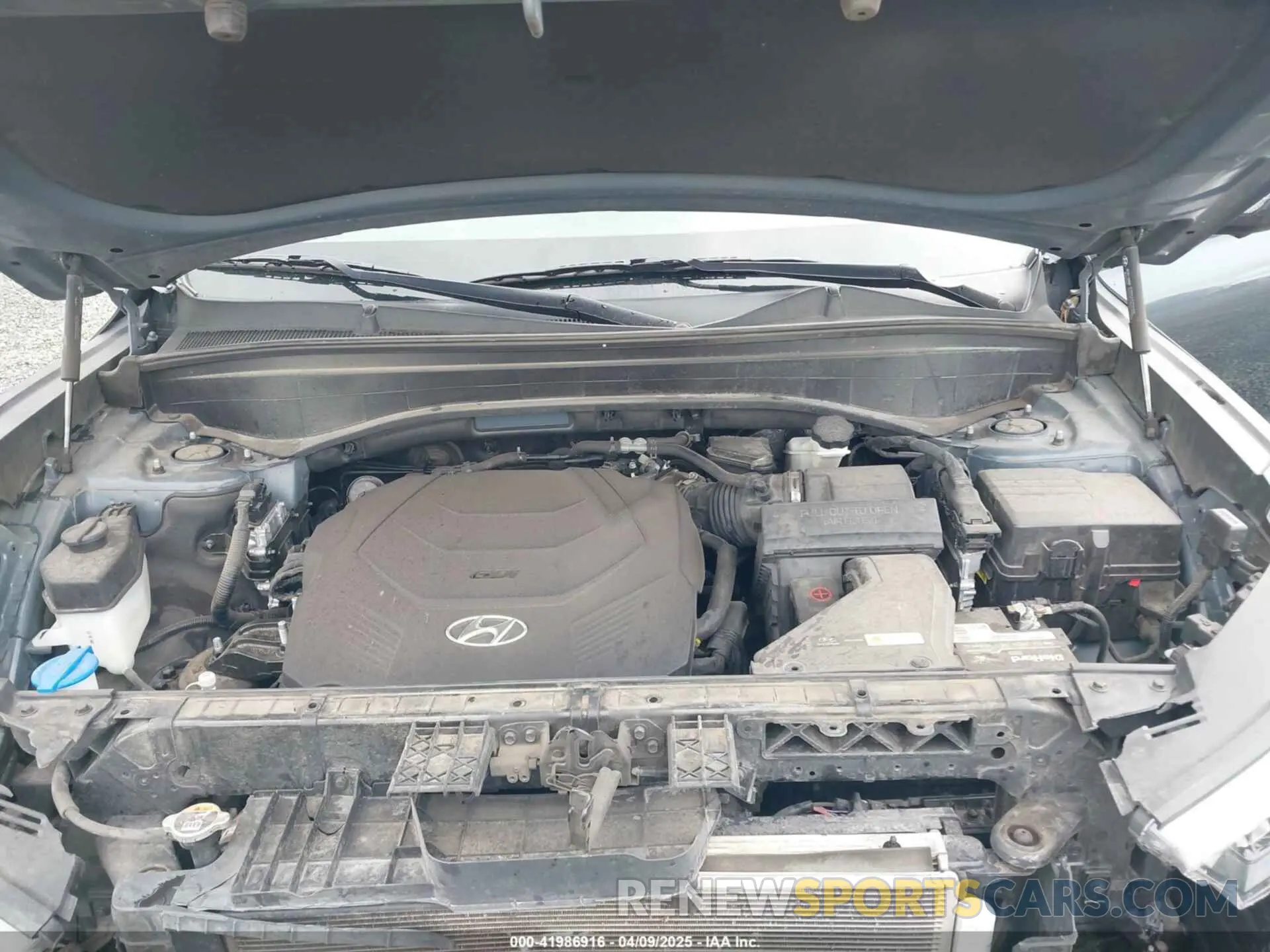 10 fotografías del automóvil dañado KM8R5DHE6LU083149 HYUNDAI PALISADE 2020