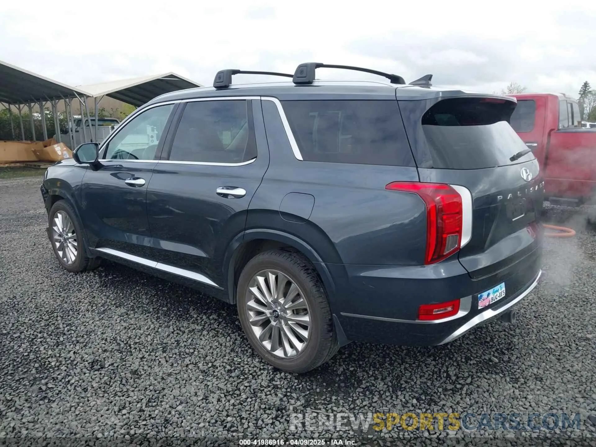 3 fotografías del automóvil dañado KM8R5DHE6LU083149 HYUNDAI PALISADE 2020