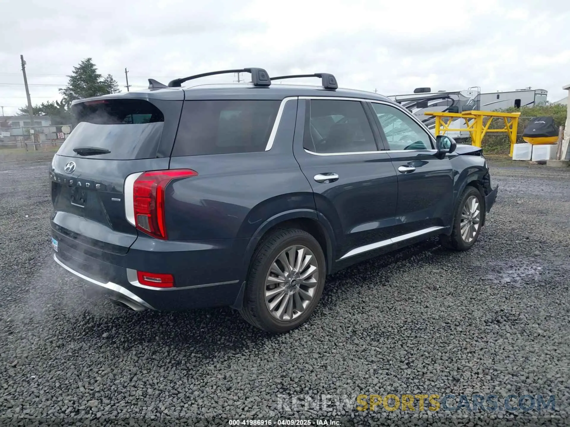 4 fotografías del automóvil dañado KM8R5DHE6LU083149 HYUNDAI PALISADE 2020