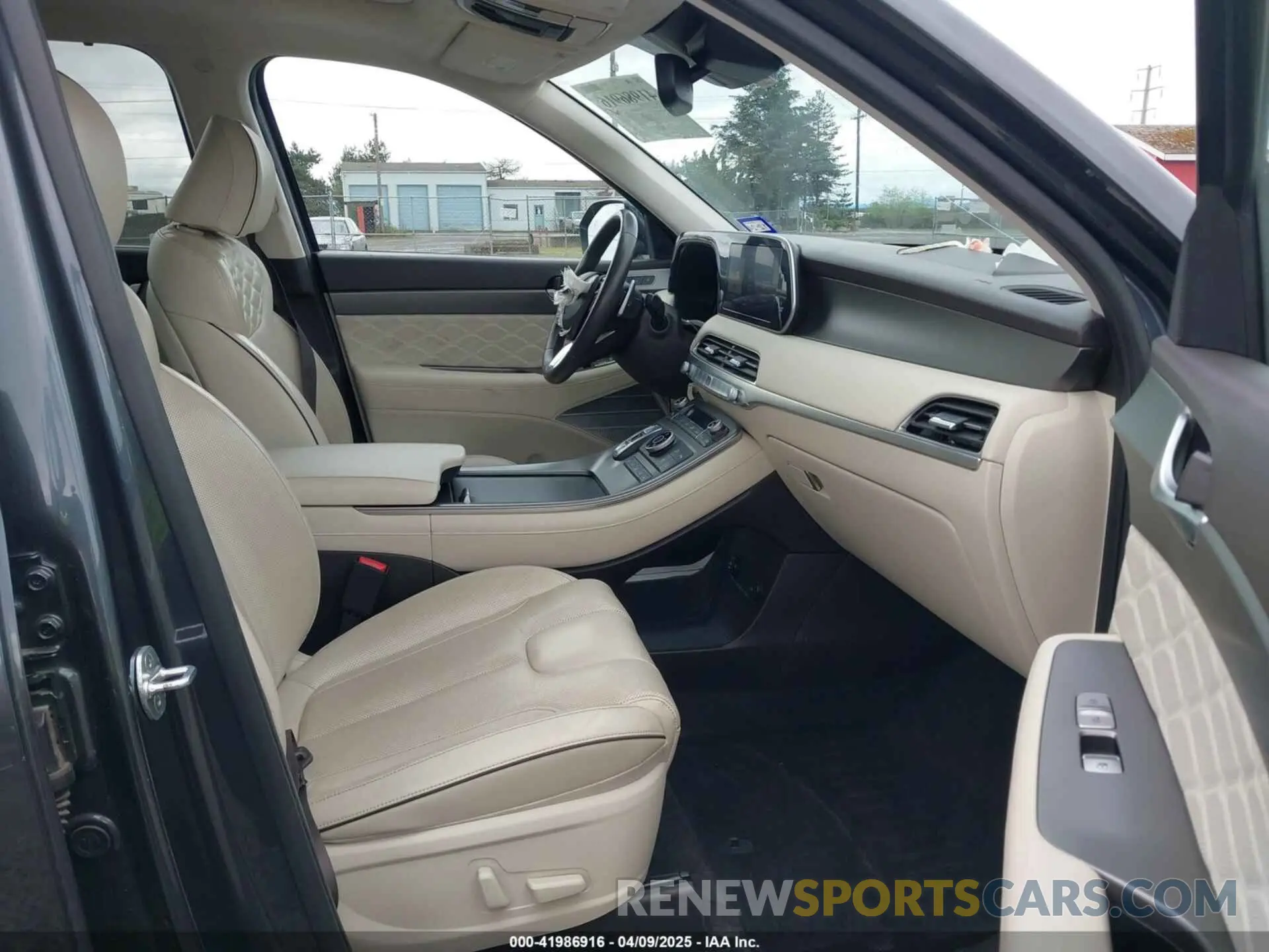 5 fotografías del automóvil dañado KM8R5DHE6LU083149 HYUNDAI PALISADE 2020