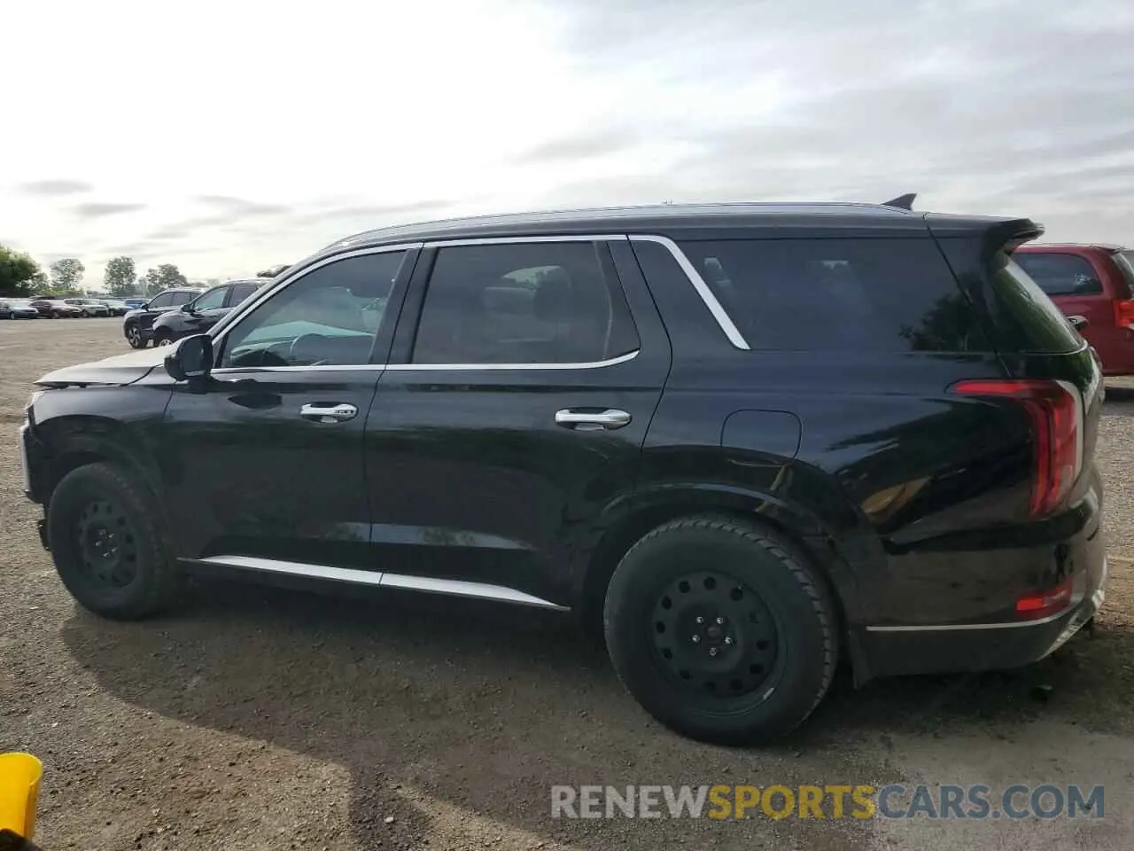 2 fotografías del automóvil dañado KM8R5DHE8LU121965 HYUNDAI PALISADE 2020