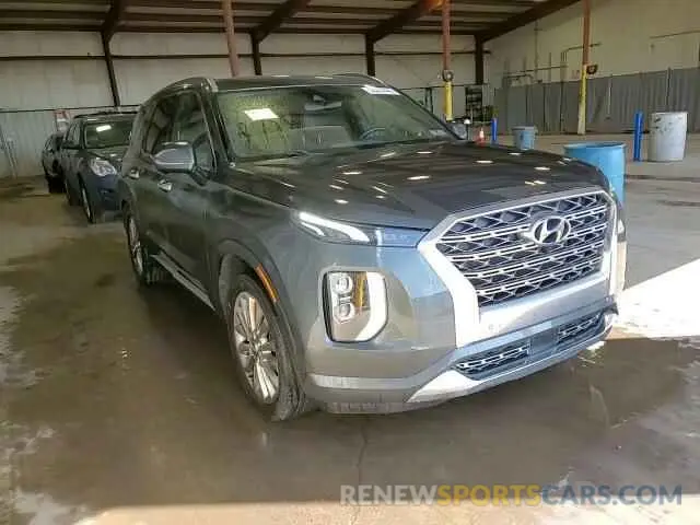 14 fotografías del automóvil dañado KM8R5DHE9LU031918 HYUNDAI PALISADE 2020
