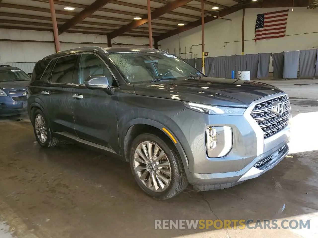 4 fotografías del automóvil dañado KM8R5DHE9LU031918 HYUNDAI PALISADE 2020