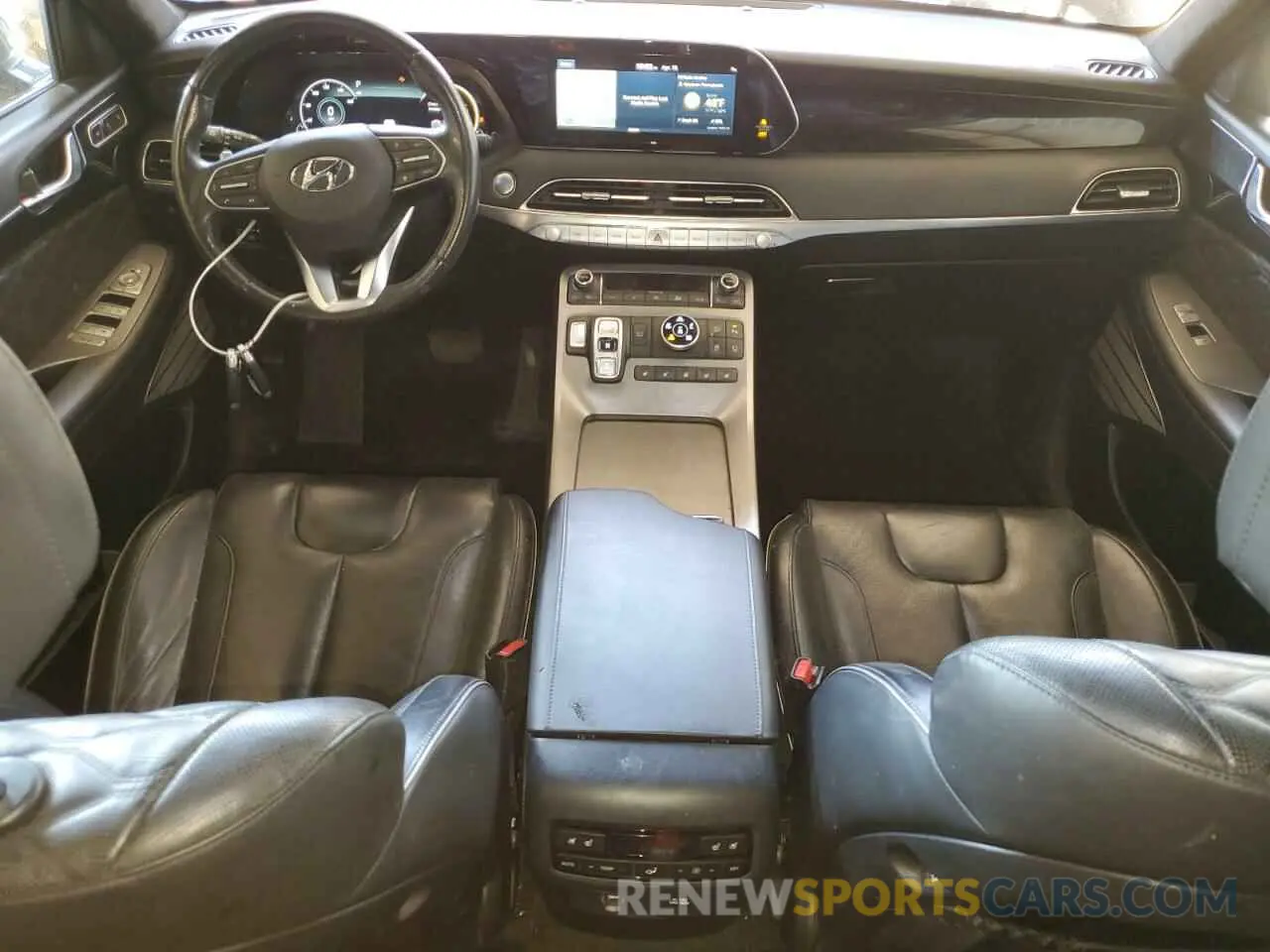8 fotografías del automóvil dañado KM8R5DHE9LU031918 HYUNDAI PALISADE 2020