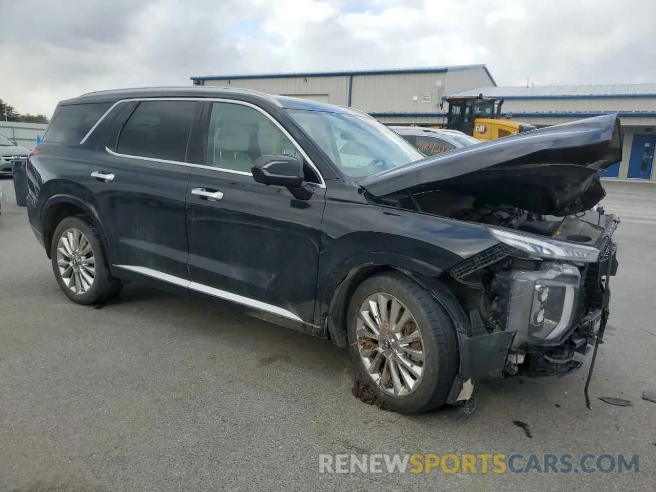 4 fotografías del automóvil dañado KM8R5DHE9LU111896 HYUNDAI PALISADE 2020