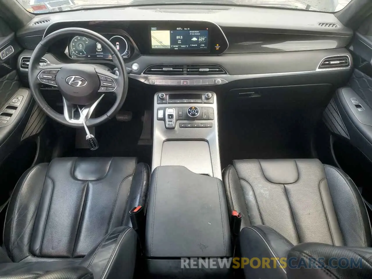 8 fotografías del automóvil dañado KM8R5DHE9LU116421 HYUNDAI PALISADE 2020
