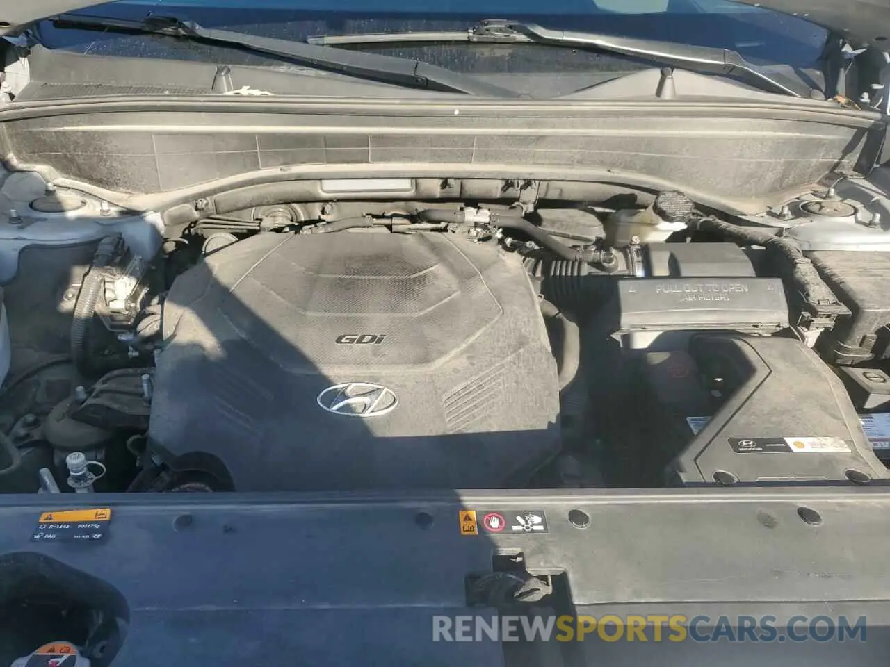 12 fotografías del automóvil dañado KM8R5DHE9LU172407 HYUNDAI PALISADE 2020