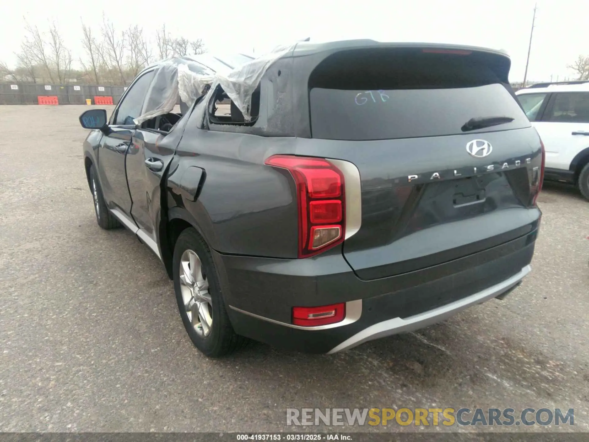 3 fotografías del automóvil dañado KM8R1DHE3MU272810 HYUNDAI PALISADE 2021