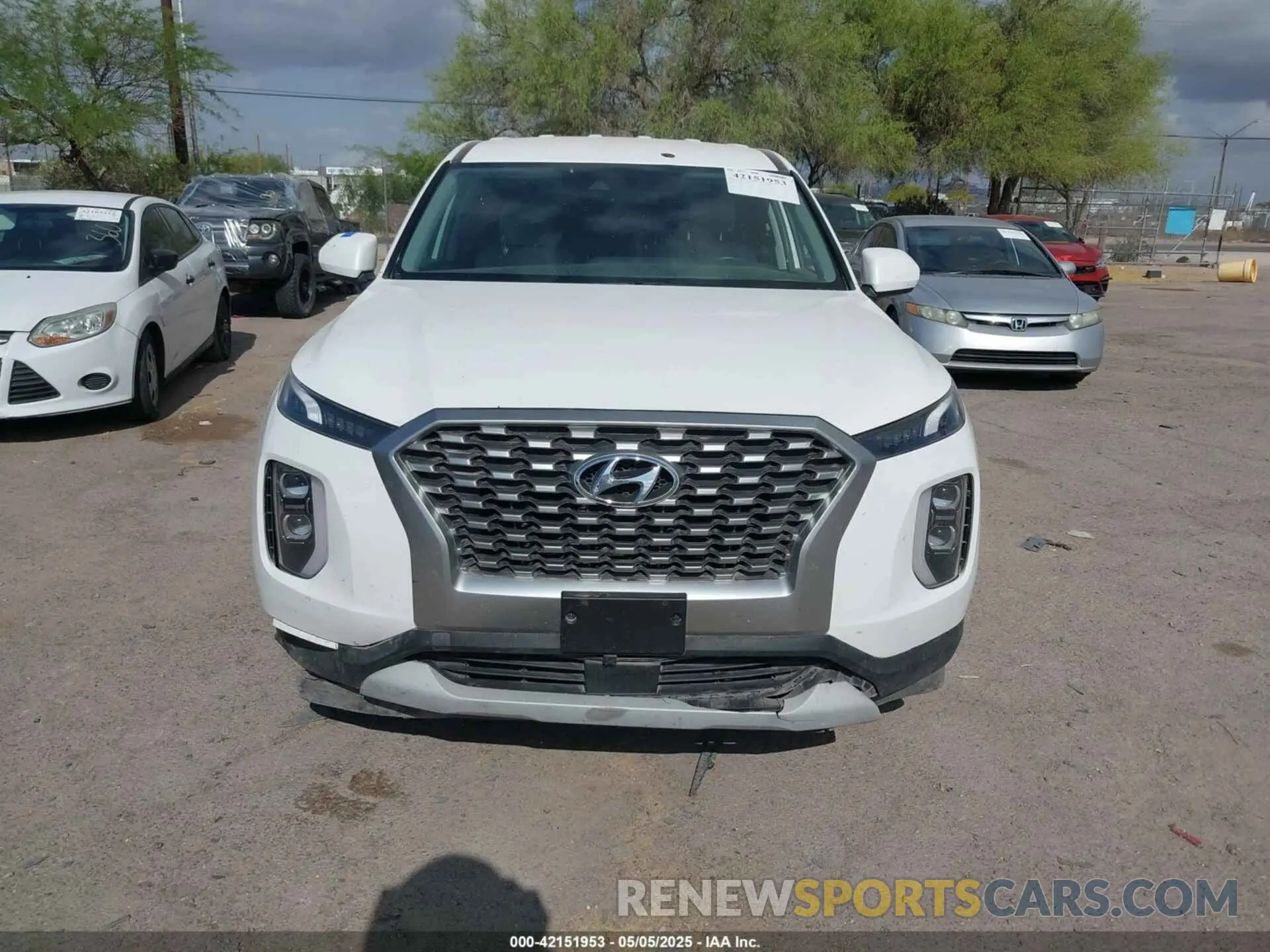 12 fotografías del automóvil dañado KM8R1DHE7MU209385 HYUNDAI PALISADE 2021