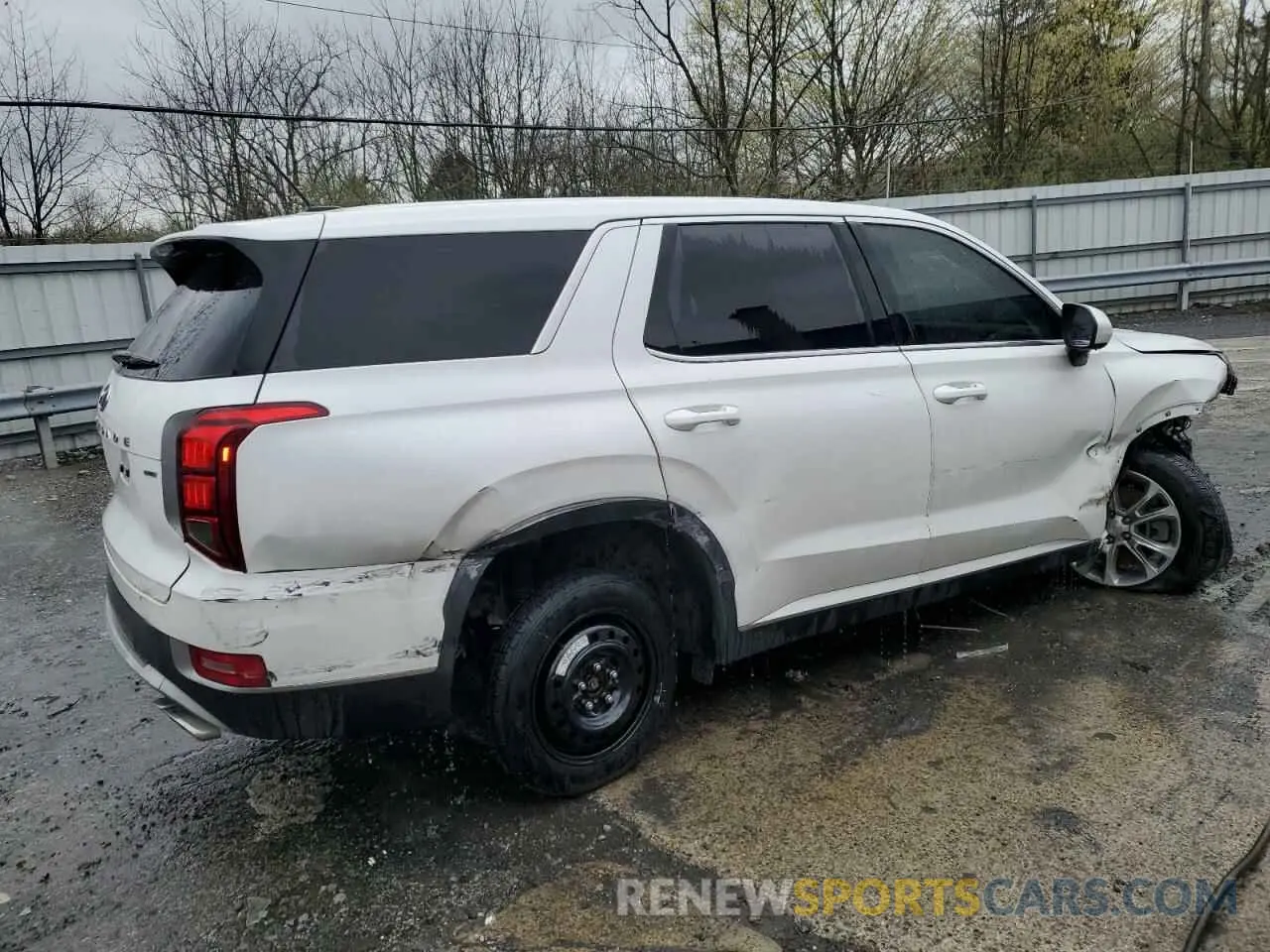 3 fotografías del automóvil dañado KM8R1DHEXMU213222 HYUNDAI PALISADE 2021
