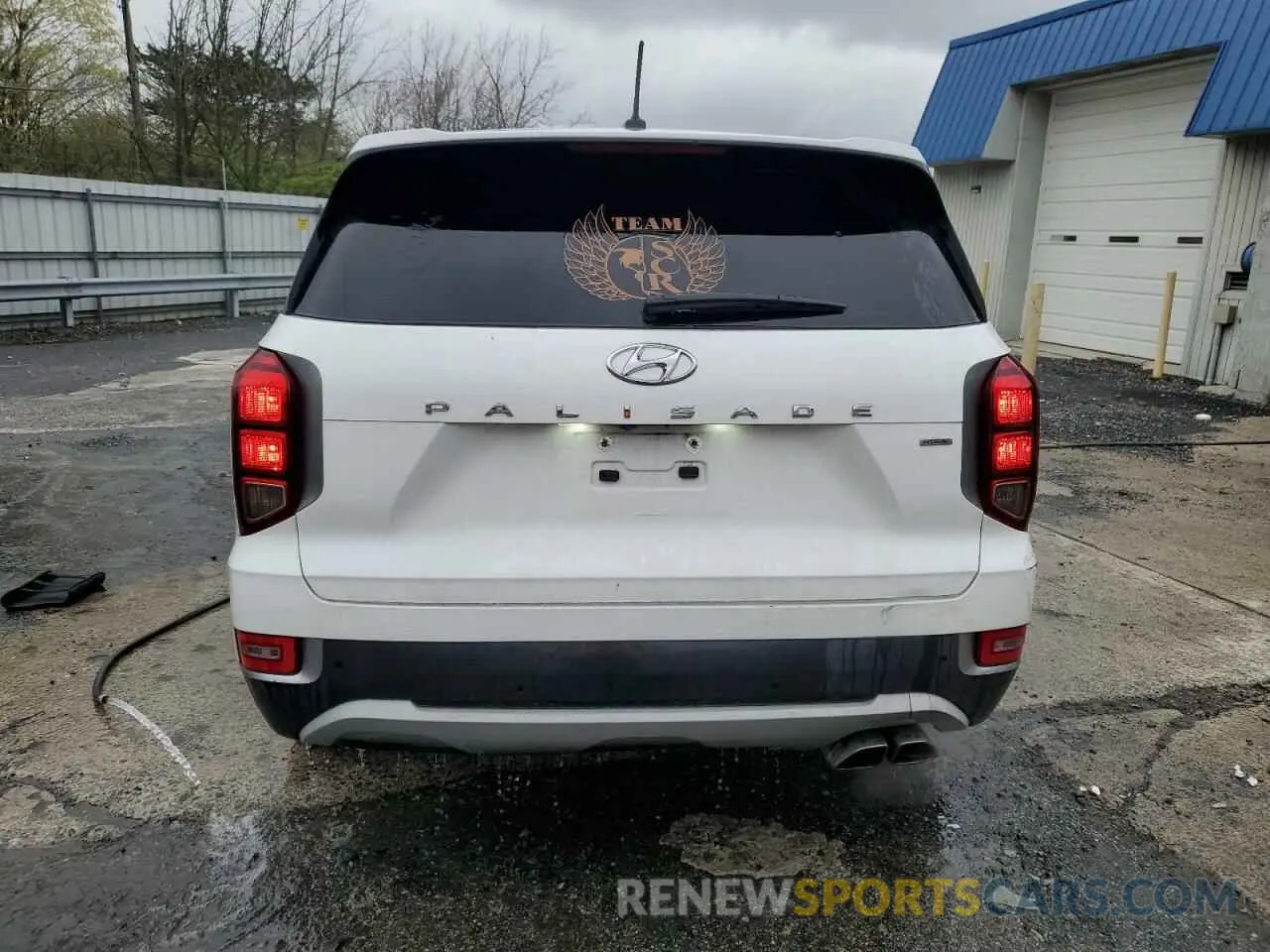 6 fotografías del automóvil dañado KM8R1DHEXMU213222 HYUNDAI PALISADE 2021