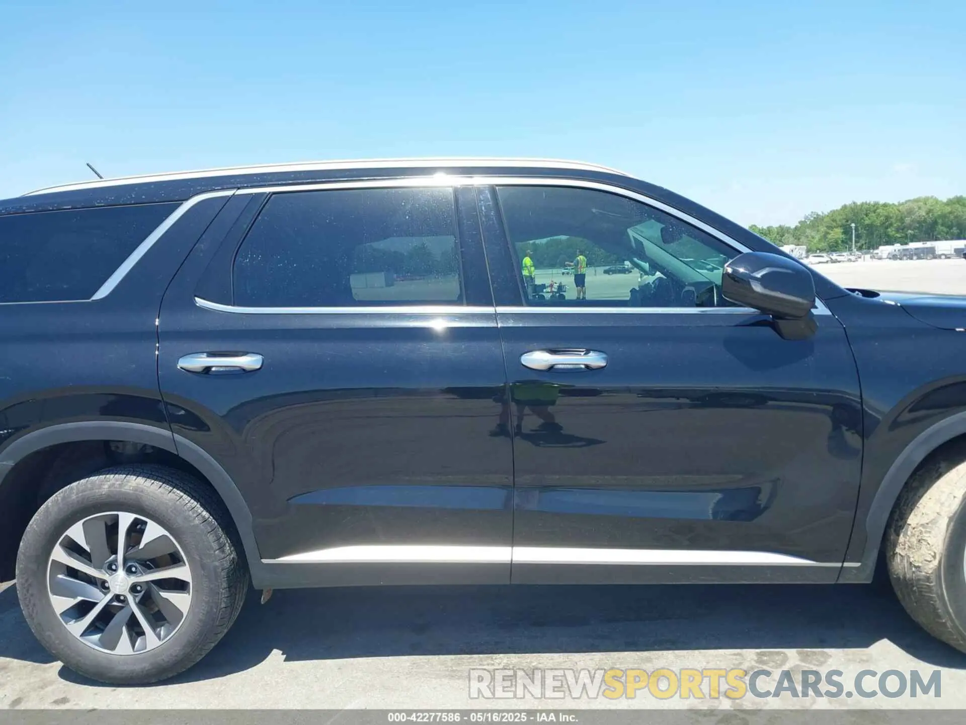 13 fotografías del automóvil dañado KM8R24HE0MU207572 HYUNDAI PALISADE 2021